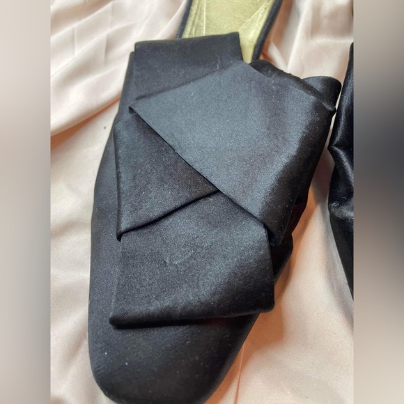 H&M black mule, bowties,slip one size 40 - Picture 3 of 6